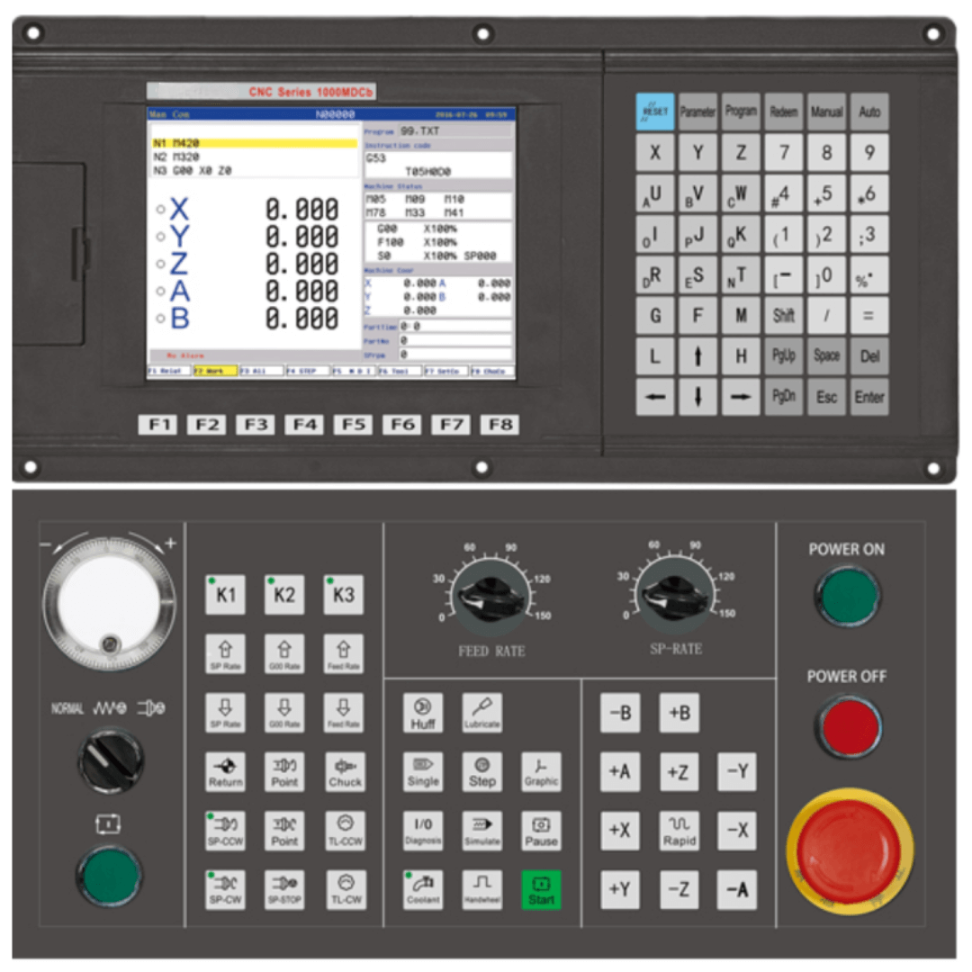 COMANDO CNC 4 EIXOS (CENTRO DE USINAGEM)