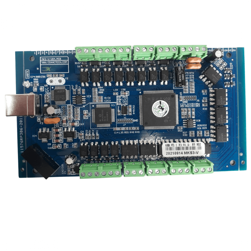 PLACA CONTROLADORA CNC; MKS – V (XHC), 4 EIXOS