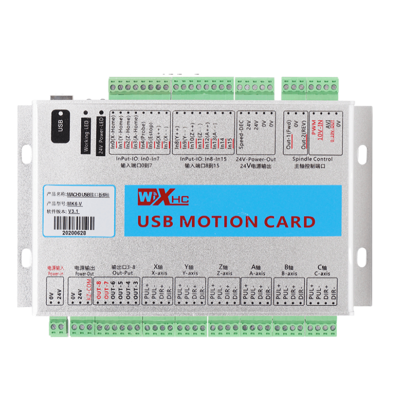 PLACA CONTROLADORA CNC – MKX-V, XHC USB